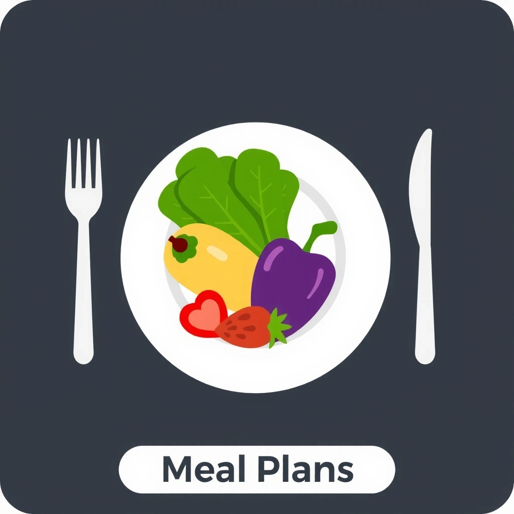 Ikona przedstawiająca plany żywieniowe