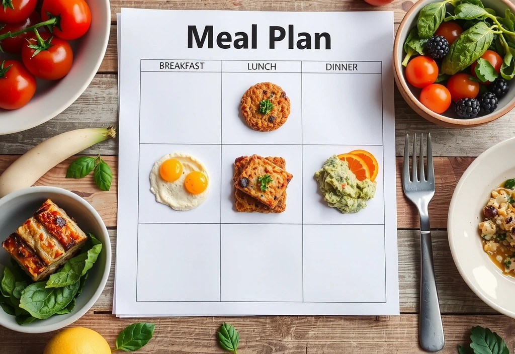Spersonalizowany plan żywieniowy z różnorodnymi posiłkami